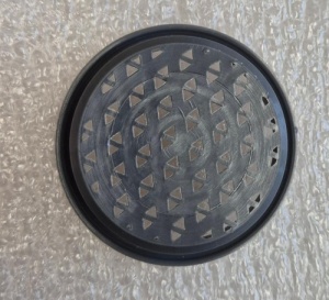 Round Plastic Push In Vent 38mm (pair)